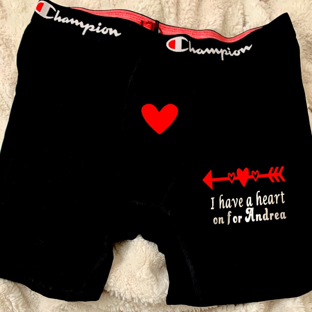 Custom men’s champion boxers BRAND NEW!
